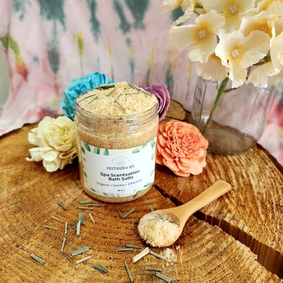 Handmade Spa Scentsation fizzy‎ bath salts - Picture 1 of 7